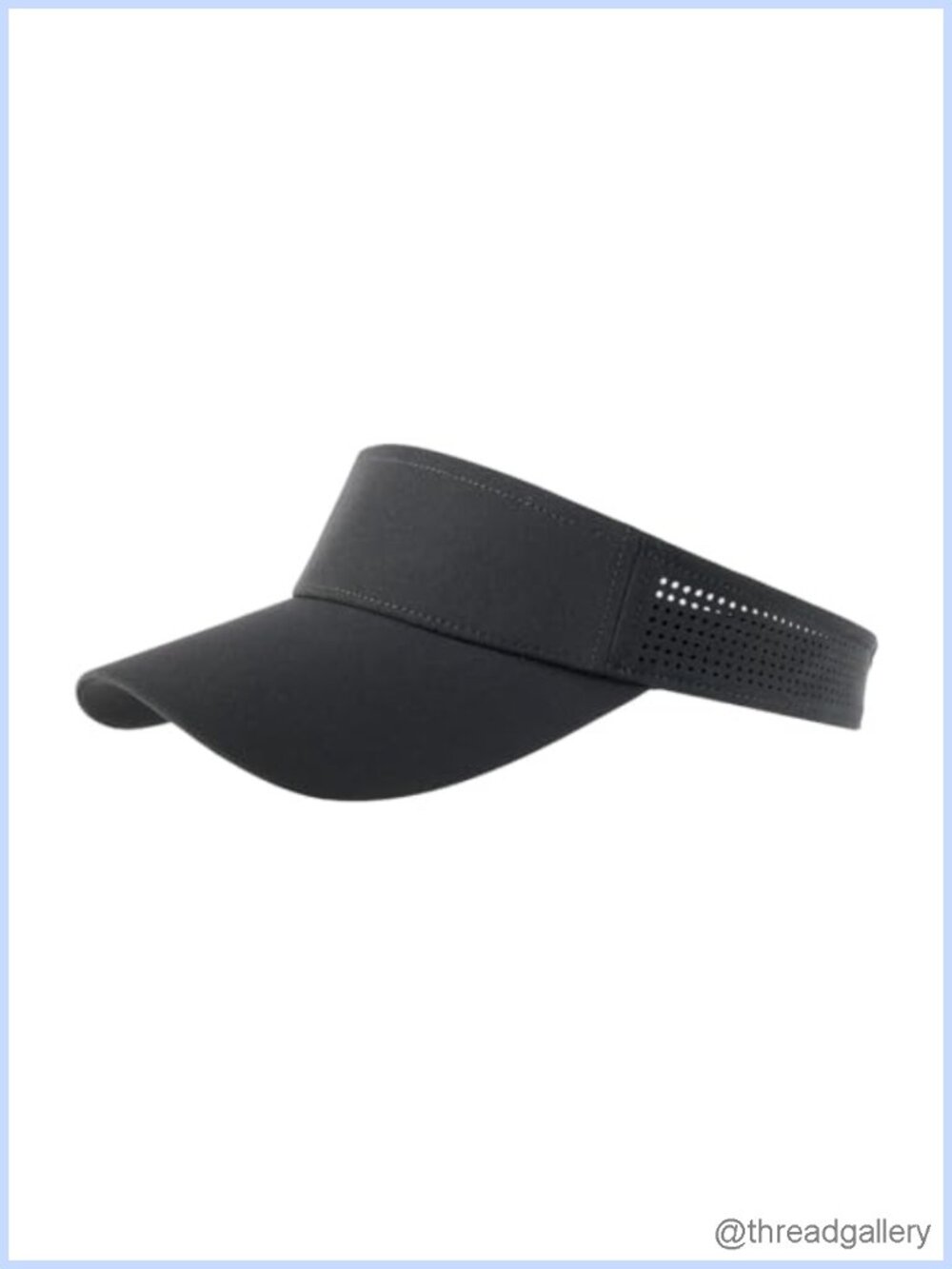 Unisex Nylon Spandex Sun Visor, Adjustable, Quick-Dry